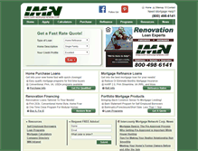 Tablet Screenshot of intercountymortgage.com